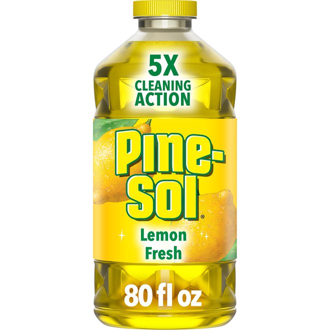 Pine-Sol Multi-Surface All Purpose Cleaner, Lemon Fresh, 80 fl oz