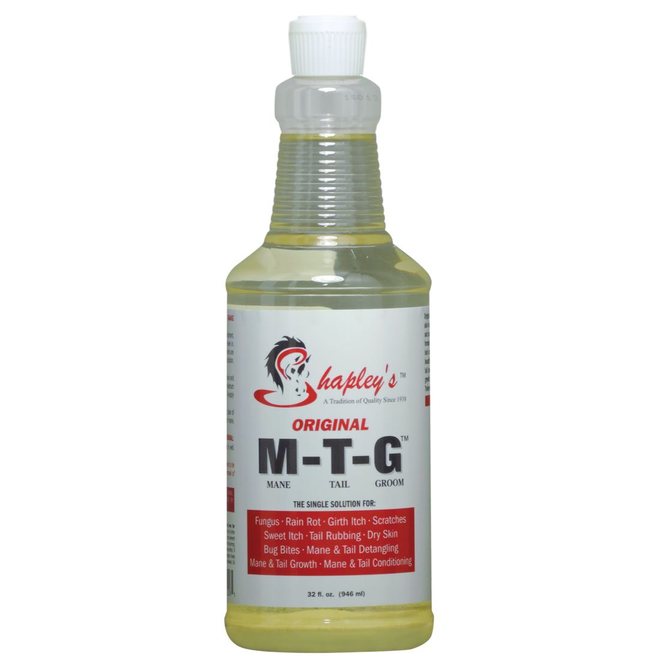 Shapley's Original M-T-G Mane Tail Groom Horse Solution, 32-fl oz bottle