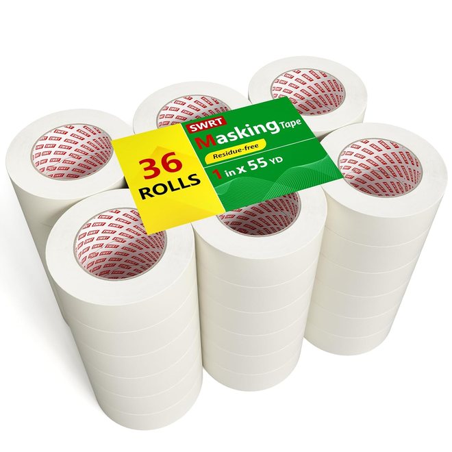 SWRT Masking Tape 1 Inch x 55 Yards